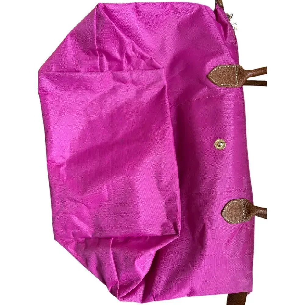 Women’s Longchamp Le Pliage‎ Small Tote Bag - Pink Nylon & Leather - Pre-Owned
